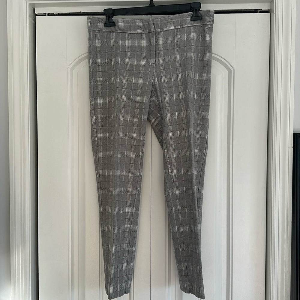 Amanda + Chelsea slim straight office work comfy stretch blue grey black tan